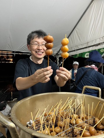 大阪事務所の金子副所長もお手伝いに駆けつけてくれました